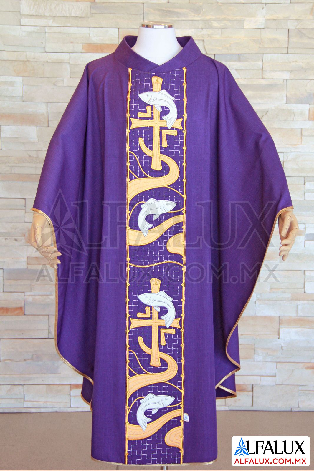 22 PECES Alfalux Casulla Central Morado 420 (3)